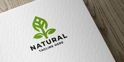 Natural Pro Logo Template