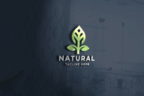 Natural Pro Logo Template Screenshot 1