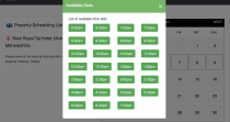 Event Scheduling with Calendar PHP Script Screenshot 5