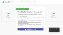 Free SSL - Generate Free Encrypt SSL Script Screenshot 4