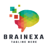 Brain Pixel Pro Logo Template