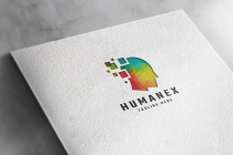 Human Pixel Pro Logo Template Screenshot 1