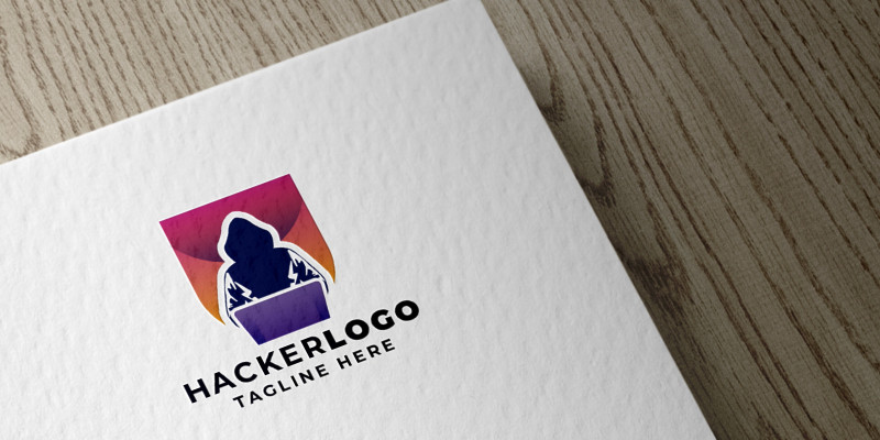 Hacker Pro Logo Template