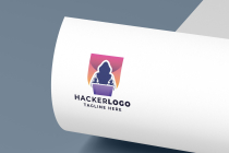 Hacker Pro Logo Template Screenshot 2