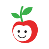 Happy Fruits logo template