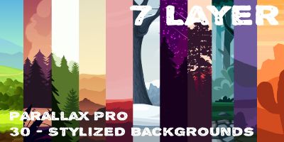 Parallax Pro - Stylized Backgrounds For Unity3D