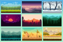 Parallax Pro - Stylized Backgrounds For Unity3D Screenshot 9