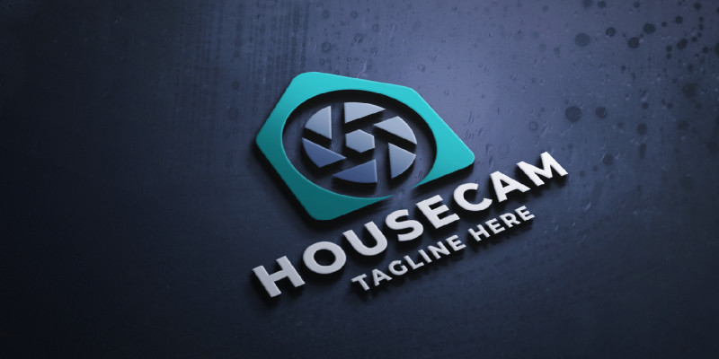 Camera House Pro Logo Template