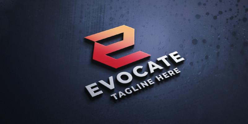 Evocate Letter E Pro Logo Template