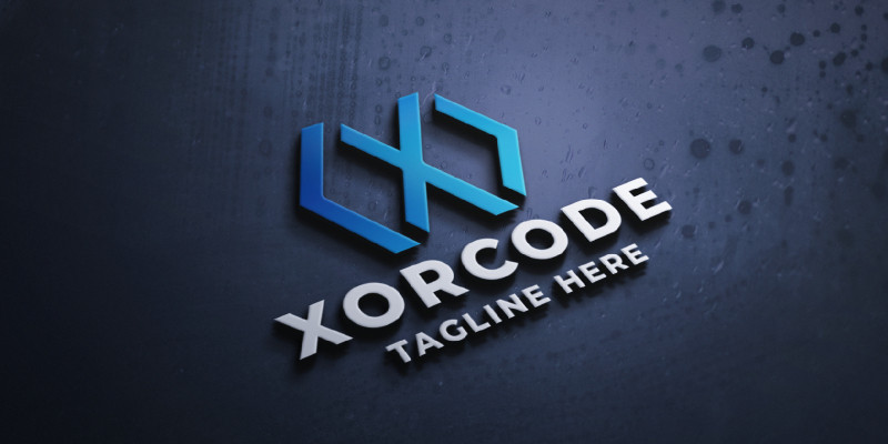 Xor Code Pro Logo Template