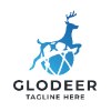 Global Deer Pro Logo Template