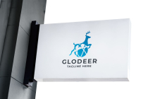 Global Deer Pro Logo Template Screenshot 3