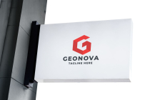 Geonova Cubical G Letter Pro Logo Template Screenshot 3