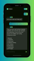 ChatGPT AI Chatbot - GPT3.5-turbo iOS App Screenshot 2