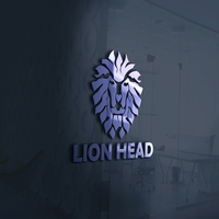 Lion Head Logo Template