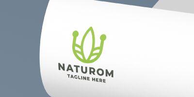 Naturom Pro Logo Template