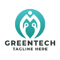 Green Tech Pro Logo Template