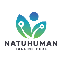Nature Human Pro Logo Template