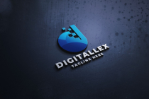 Digitallex Letter D Pro Logo Template Screenshot 1