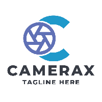 Camerax Letter C Pro Logo Template