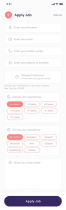 Job Finder Mobile App UI Kit Figma Screenshot 28
