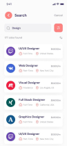 Job Finder Mobile App UI Kit Figma Screenshot 32