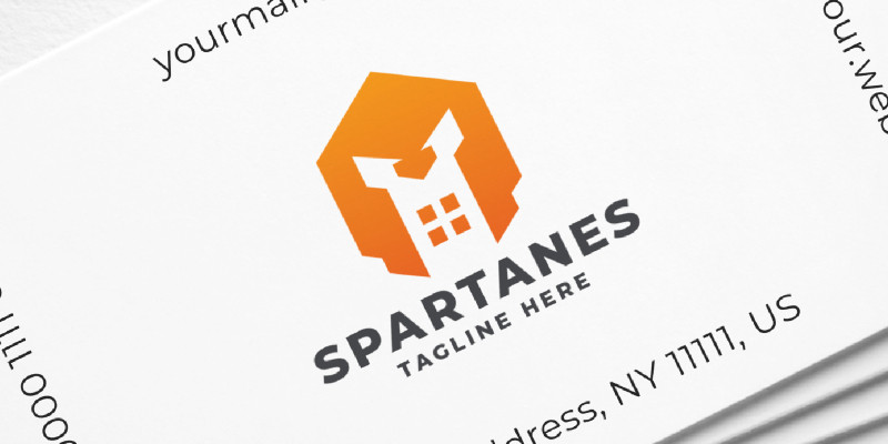 Spartan Estate Pro Logo Template