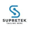 Supretek Letter S Pro Logo Template