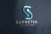 Supretek Letter S Pro Logo Template Screenshot 1