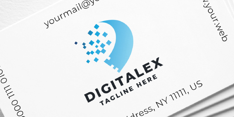 Digitalex Letter D Pro Logo Template