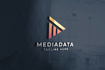 Media Data Pro Logo Template Screenshot 1