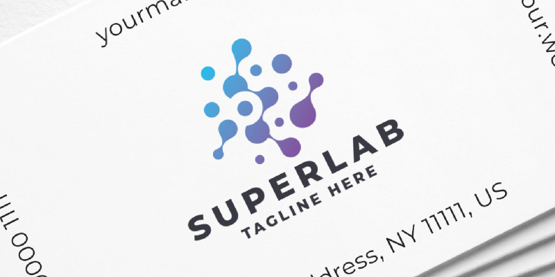 Super Lab Pro Logo Template