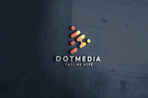 Dot Media Pro Logo Template Screenshot 1