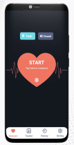 Heart Rate Monitor - Android App Source Code Screenshot 2