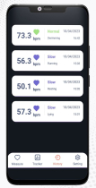 Heart Rate Monitor - Android App Source Code Screenshot 5