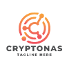 Crypto Tech Letter C Pro Logo Template
