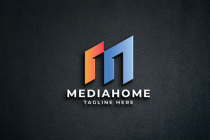 Media Home Letter M Pro Logo Template Screenshot 1