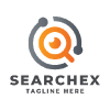 Search Ai Pro Logo Template