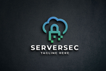 Server Security Pro Logo Template Screenshot 1