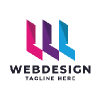 Web Design Letter W Pro Logo Template