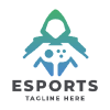 ESports Gamer Pro Logo Template