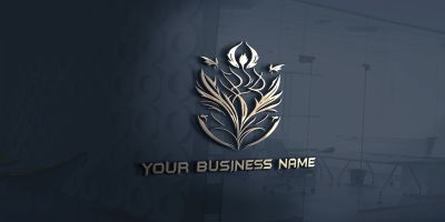 Luxury And Elegant Logo Template For Any Business