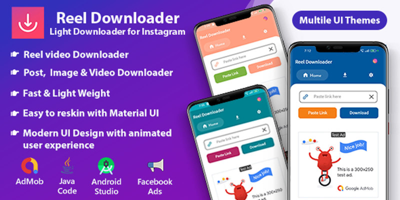 Reel Downloader For Instagram Android App
