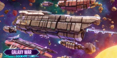 Galaxy War Starship Battles Unity Source Code