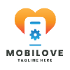 Mobile Love Pro Logo Template