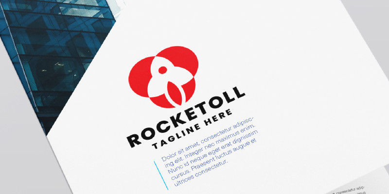 Rocketoll Pro Logo Template