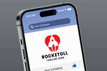 Rocketoll Pro Logo Template Screenshot 2