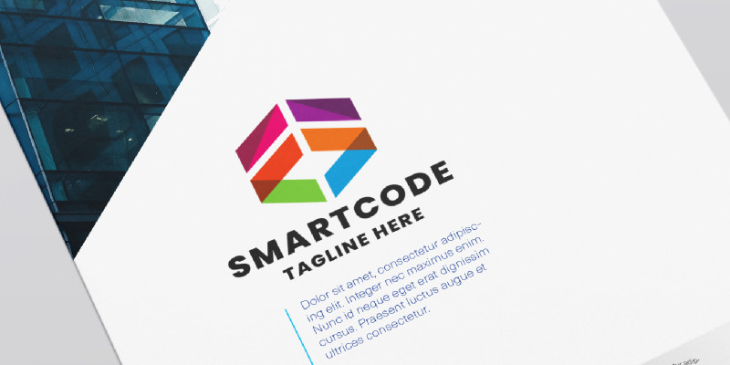 Smart Code Pro Logo Template