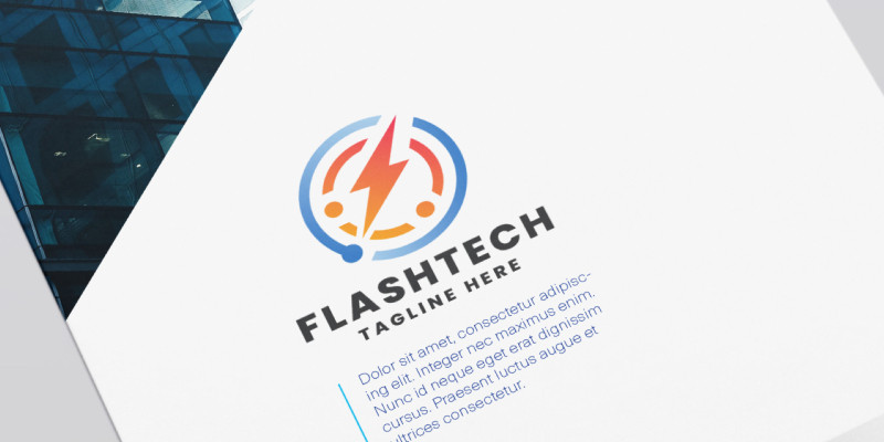 Flash Tech Pro Logo Template