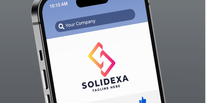 Solidexa Letter S Pro Logo Template